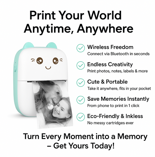 BloomNotes - Mini Thermal Printer