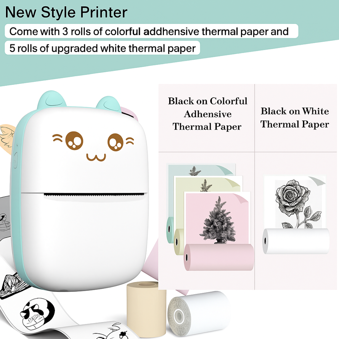 BloomNotes - Mini Thermal Printer